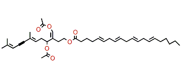 1,2-Dihydro-1-caulerpenyne (5E,8E,11E,14E)-eicosa-5,8,11,14-tetraenoate